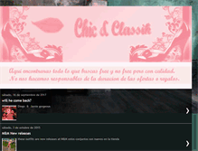 Tablet Screenshot of chicandclassik.blogspot.com