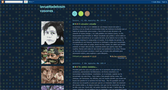 Desktop Screenshot of lavueltadelosinvasores.blogspot.com