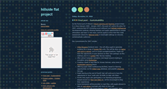 Desktop Screenshot of hillsideflat.blogspot.com