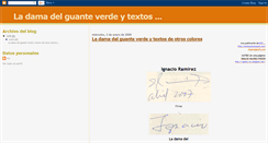 Desktop Screenshot of ignara-ntc-dama-guante.blogspot.com