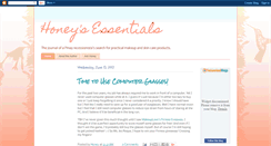Desktop Screenshot of honeysessentials.blogspot.com