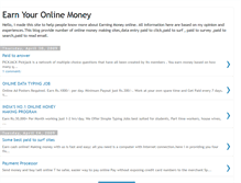 Tablet Screenshot of earnyour-money.blogspot.com