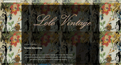 Desktop Screenshot of lolovintage.blogspot.com