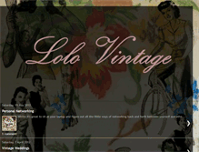 Tablet Screenshot of lolovintage.blogspot.com