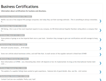 Tablet Screenshot of certificationinfo.blogspot.com