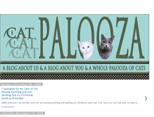 Tablet Screenshot of catpalooza.blogspot.com