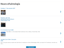 Tablet Screenshot of neuro-oftalmologia.blogspot.com