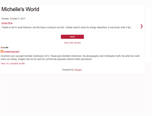 Tablet Screenshot of myworldbymichelle.blogspot.com