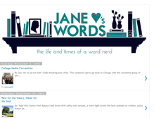 Tablet Screenshot of janeloveswords.blogspot.com