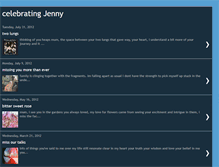 Tablet Screenshot of prayingwithjenny.blogspot.com