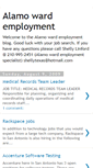 Mobile Screenshot of alamowardemployment.blogspot.com
