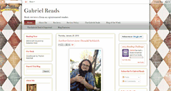 Desktop Screenshot of gabrielreads.blogspot.com