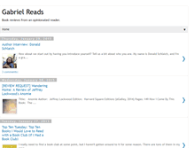 Tablet Screenshot of gabrielreads.blogspot.com