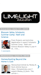 Mobile Screenshot of limelighteducation.blogspot.com