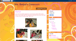 Desktop Screenshot of mrsbadyalsclassroom.blogspot.com