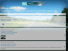 Tablet Screenshot of judiosantesdelfin.blogspot.com