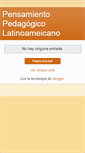 Mobile Screenshot of catedradepedagogia.blogspot.com