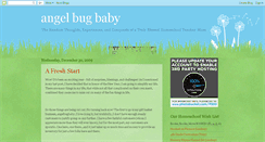 Desktop Screenshot of angelbugbaby.blogspot.com