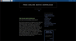 Desktop Screenshot of freemoviesonlinedownload.blogspot.com