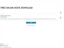 Tablet Screenshot of freemoviesonlinedownload.blogspot.com