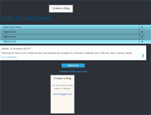 Tablet Screenshot of ccbjacarezinho.blogspot.com