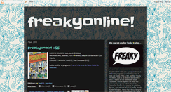 Desktop Screenshot of freakyonline.blogspot.com