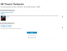 Tablet Screenshot of mrtheatretambaram.blogspot.com