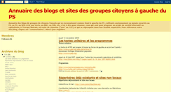 Desktop Screenshot of annuairepolitique.blogspot.com