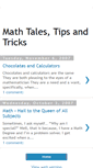 Mobile Screenshot of mathtalestipsandtricks.blogspot.com