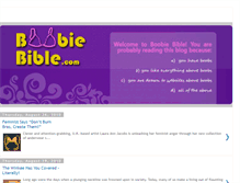 Tablet Screenshot of boobiebible.blogspot.com