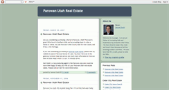 Desktop Screenshot of parowanrealestate.blogspot.com