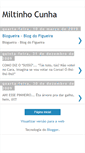 Mobile Screenshot of miltinhocunha.blogspot.com