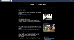 Desktop Screenshot of lantangberbicara.blogspot.com