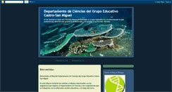 Desktop Screenshot of departamentodecienciasge.blogspot.com