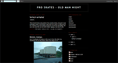 Desktop Screenshot of oldmannight.blogspot.com