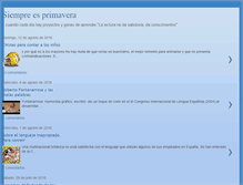 Tablet Screenshot of norma2-siempreesprimavera-norma2.blogspot.com