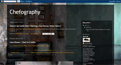 Desktop Screenshot of chefography.blogspot.com