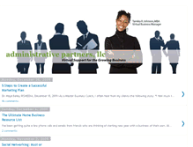 Tablet Screenshot of adminpartners.blogspot.com