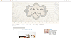 Desktop Screenshot of bethquinndesigns.blogspot.com