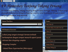 Tablet Screenshot of ffhomestaytanjungtokong.blogspot.com