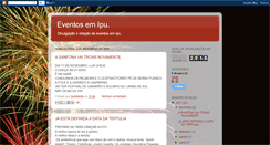 Desktop Screenshot of eventosipu.blogspot.com