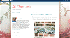 Desktop Screenshot of laceylbphotography.blogspot.com