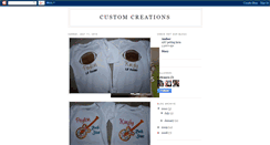 Desktop Screenshot of customcreationsforyou.blogspot.com