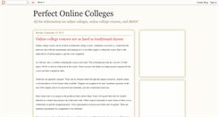 Desktop Screenshot of perfectonlinecollege.blogspot.com