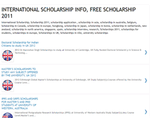 Tablet Screenshot of newonlinescholarships.blogspot.com