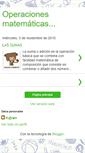 Mobile Screenshot of matematicassumas.blogspot.com