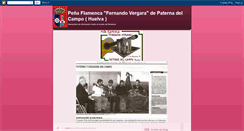 Desktop Screenshot of peflamencafernandovergara.blogspot.com