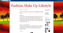 Desktop Screenshot of fashmakelife.blogspot.com