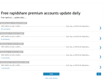 Tablet Screenshot of freerapidsharepremiumaccounts-chupo.blogspot.com