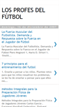 Mobile Screenshot of losprofesdelfutbol.blogspot.com